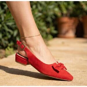 ERIC MICHAEL MELODY WOMEN'S HEEL in Red